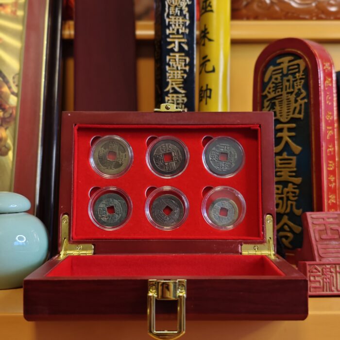 六帝钱-铜钱-招财-摆件