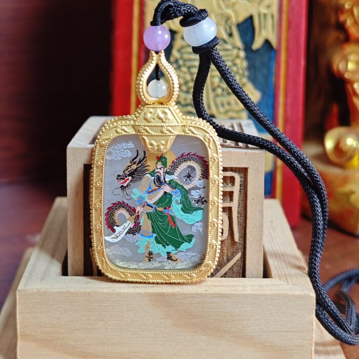 关羽-玉坠-辟邪-转运-首饰