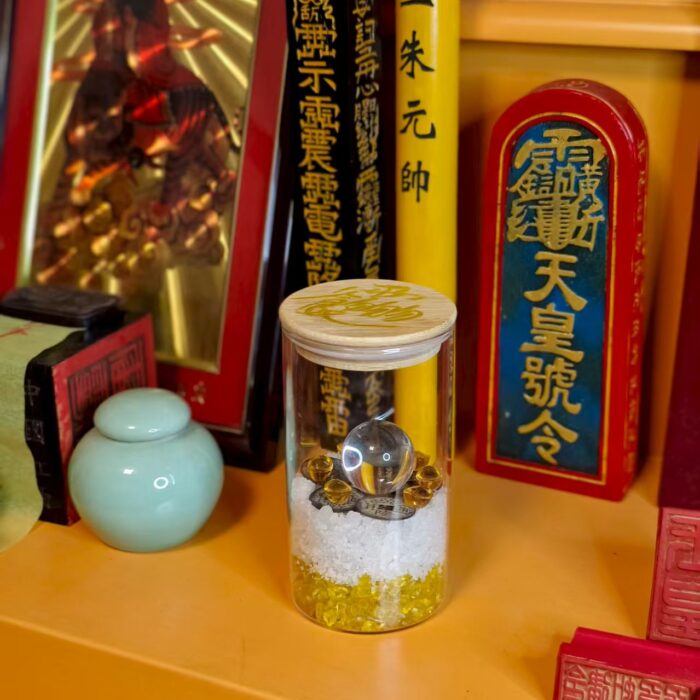 安忍水-玻璃管-海盐-水晶-摆件