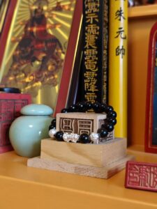 Beaded Bracelet — Silver Jewelry — Obsidian — Jewelry — Luck Enhancement