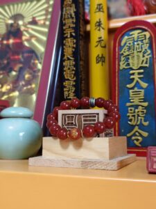 Cinnabar — Prayer Beads — Jewelry — Luck Enhancement