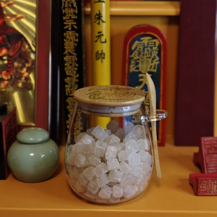 玻璃罐-海盐 -招财-摆件