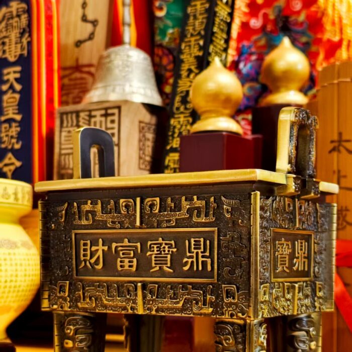 聚宝鼎-金属-招财-摆件