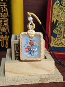 Zhao Gongming — Jade Pendant — Wealth Attraction & Luck Enhancement — Jewelry