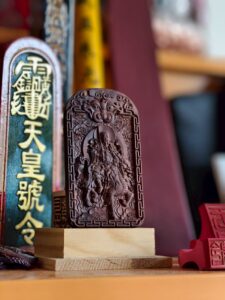 Thunder-struck Jujube Wood - Lei Zu - Trinket - Ornament - Display Piece