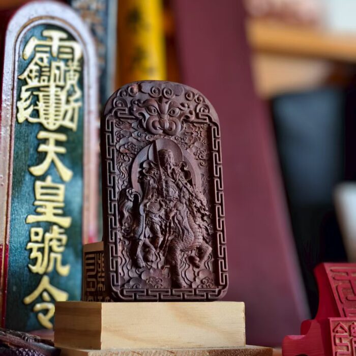 雷击枣木-雷祖-把玩件-饰品-摆件